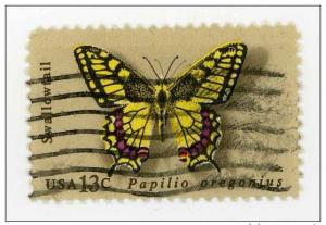 USA 1977 - Scott 1712 used - 13c, Butterfly, Swallowtail 