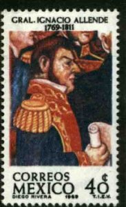 MEXICO 1007, 200th Anniv of the Birth of Gen Ignacio Allende. MINT, NH. VF.