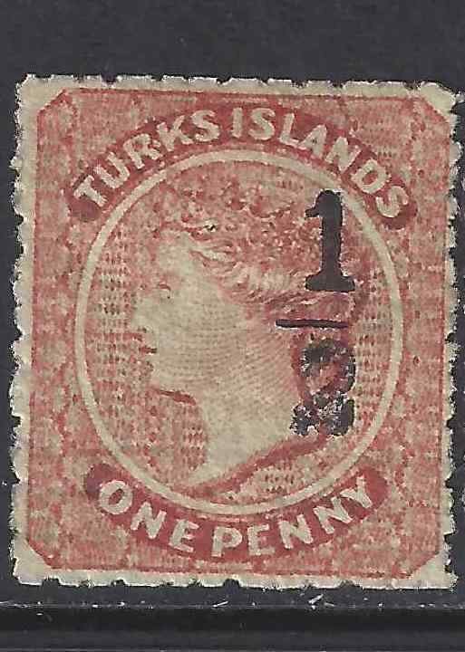 Turks Island 1881 SC 9 Mint SCV$ 150.00