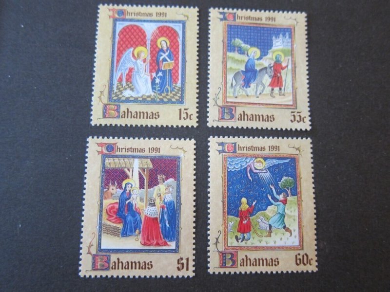 Bahamas 1991 Sc 736-9 Christmas Religion set MNH