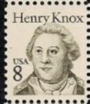 United States 8¢ General Henry Knox Postage Stamp #1851 MNH Full