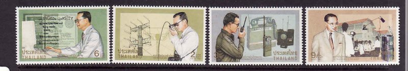 Thailand-Sc#1734-7-unused NH set-National Telecommunicati