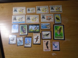 Birds  #  23  used / MNH