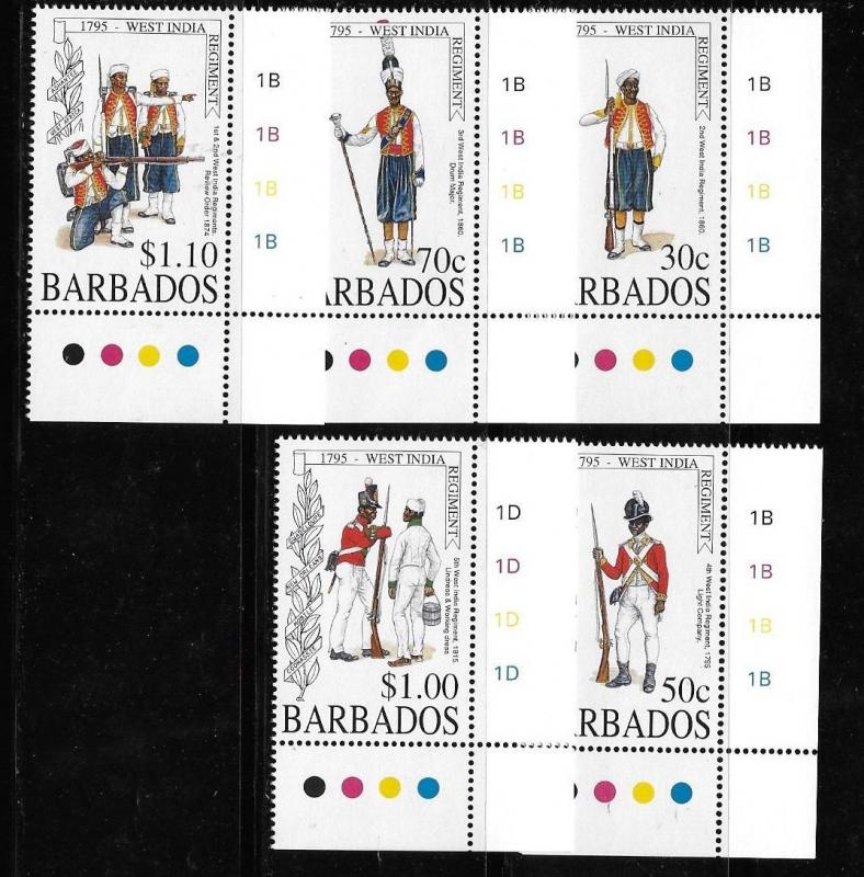 Barbados 1995 West India Regiment Bicentenary MNH A171