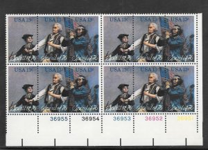 #1629-31 MNH Plate block of 12