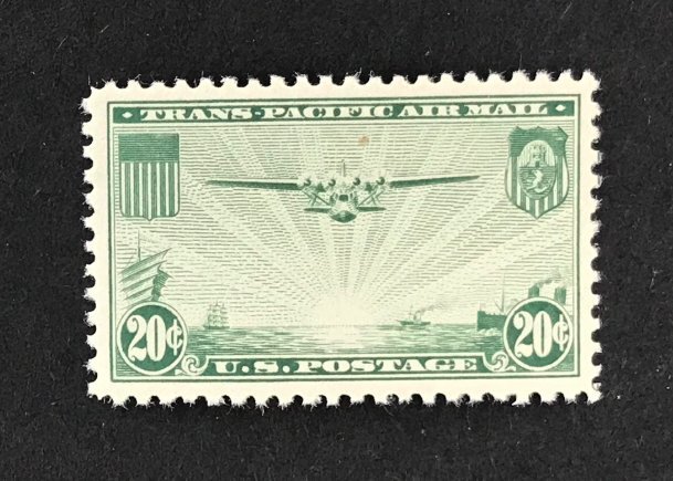 US #C20-C22 Mint XF+ NH OG, SET of Three Singles. Fresh Color.   13115