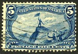 U.S. #288 USED CREASES