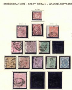 MOMEN: GREAT BRITAIN VALUABLE CLASSIC COLLECTION LOT #66695*