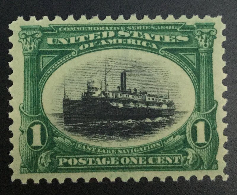 US STAMPS #294 MINT OG NH VF/XF LOT #21797