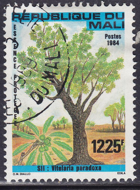 Mali 493  Fragrant Trees, Vitalaria Paradoxa 1984