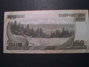 ​KOREA-1992 VERY OLD $50 POINEER YOUTHS- UN CIRCULATED-VERY FINE