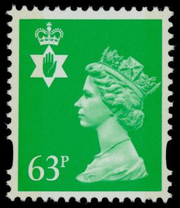 Great Britain - Northern Ireland NIMH64 MNH Queen Elizabeth Machin Head