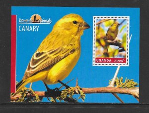 BIRDS - UGANDA #2139  CANARY  MNH