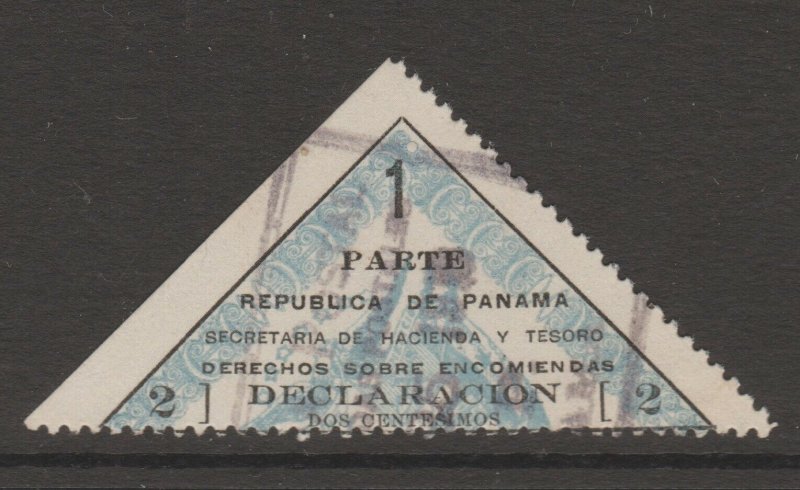 Panama fiscal Revenue stamp 8-9-20-