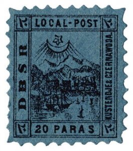 (I.B) Turkey Local Post : DBSR Danube Local Post 20pa