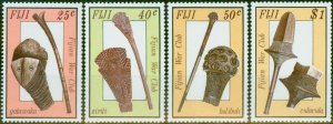 Fiji 1986 War Clubs Set of 4 SG747-750 V.F MNH