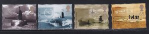 Great Britain # 1967-1970, Submarines, Mint NH, 1/2 Cat.