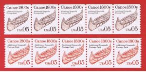 #2453-2454 MNH OG  Canoe  PNC-5  Free S/H