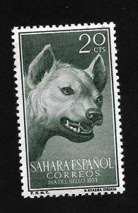 Spanish Sahara 1957 - MNH - Scott #88