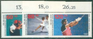 GERMANY BERLIN 9NB254-9NB256 MNH CV $4.00 BIN $2.00