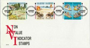 JERSEY NON VALUE INDICATOR STAMPS,  1993 COVER  REF 1340