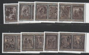 VATICAN ITY #1128-35 MINT NEVER HINGED COMPLETE