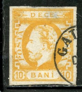 Romania # 44, Used. CV # 35.00