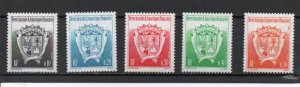 French Southern and Antarctic Territories 173-177 MNH