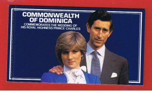 Dominica #705  MNH S/A  Royal Wedding  Booklet  Free S/H