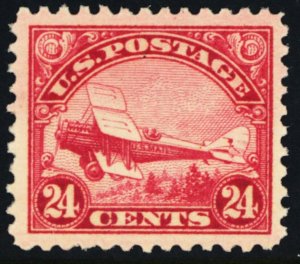 C6, Mint VF NH 24¢ Early Airmail Stamp CV $130.00 - Stuart Katz