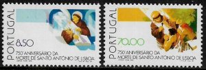 Portugal #1508-9 MNH Set - St. Anthony of Lisbon