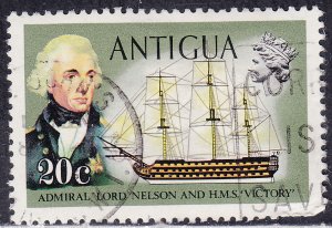 Antigua 250 USED 1970 Admiral Nelson & Victoria