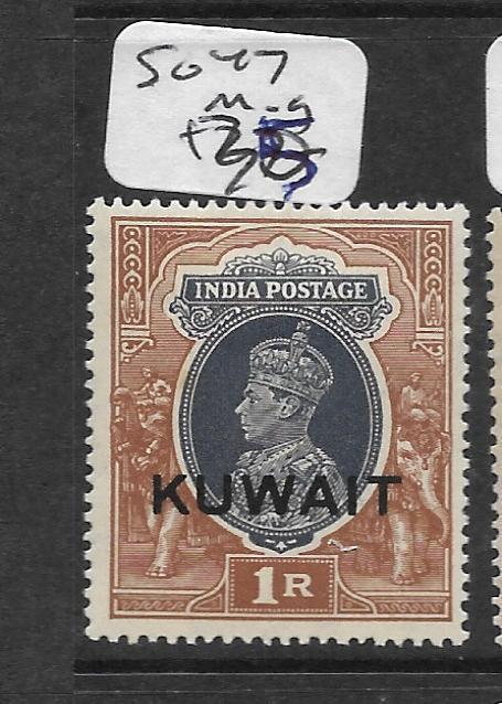 KUWAIT (PP0802B) ON INDIA    KGVI  1R  SG 47  MOG