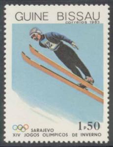 Guinea Bissau ~ #506 ~ Olympics - Ski Jumping ~ MNH
