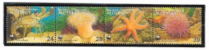 GB - ALDERNEY Sc 69 NH issue of 1993 - SEA LIFE - WWF