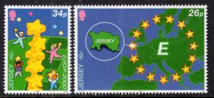 Jersey 935-936 Europa MNH VF