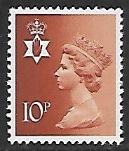 Northern Ireland # NIMH13 - Queen Elisabeth - MNH.....{Blw8}