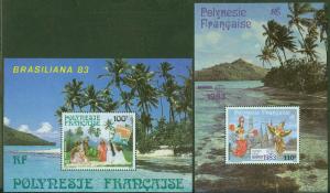 French Polynesia MNG C200a-2001a CV $13.50