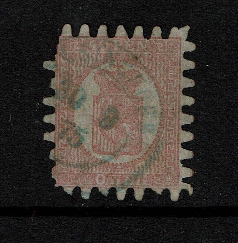 Finland SC# 10 - Blue Cancel / Few Pulled Perfs - Lot 090317