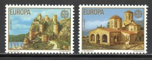 Yugoslavia Scott 1371-72 MNHOG - 1978 EUROPA Issue - SCV $0.65