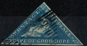 Cape Of Good Hope #2a  F-VF Used CV $375.00 (X1949)