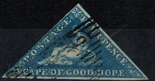 Cape Of Good Hope #2a  F-VF Used CV $375.00 (X1949)