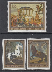 Liechtenstein 660-662 MNH VF