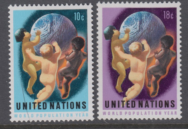 UN New York 252-253 MNH VF