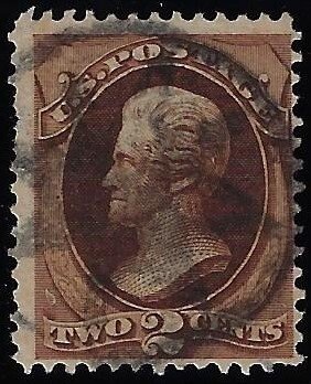 Scott #157 - $100 – Fine-used - Stunning NYFM cancellation. Very handsome!