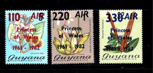 Guyana Scott #C2-4, Unused, never hinged