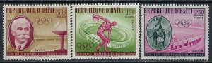 Haiti C163-65 MNH 1960 Olympics (ak4524)