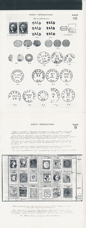 LITERATURE Forgeries: (Index) The Work of Jean De Sperati, Part II THE PLATES. 