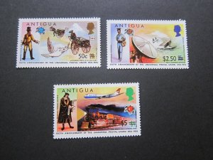 Antigua 1974 Sc 365-367 set MNH