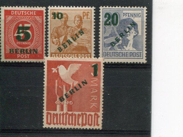 Germany #9N64-67 Mint NH VF  